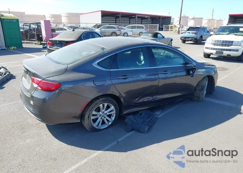 2016 Chrysler 200 Limited z USA, uszkodzony, nr VIN 1C3CCCAB3GN140633